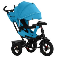 Велосипед трехколесный TILLY Impulse T-386/2 Синий лен